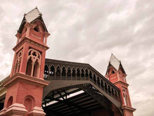 El primer tren de Sudamérica